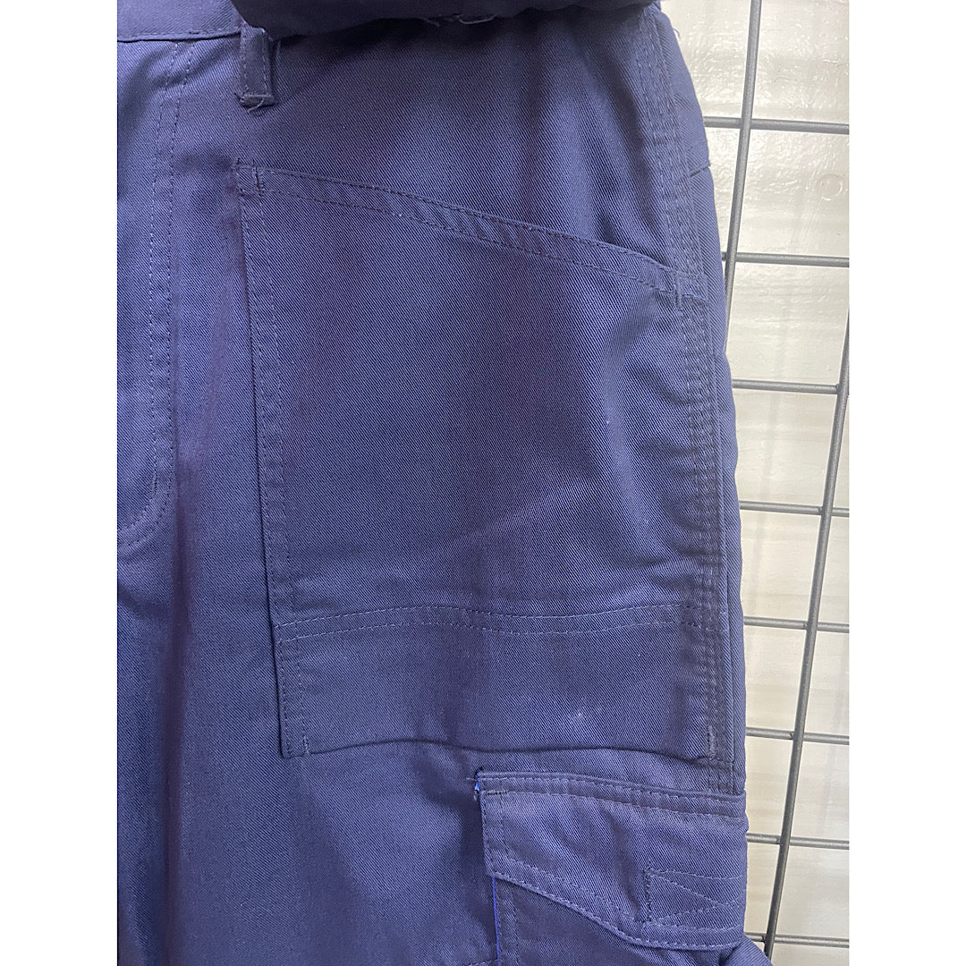 Modyf werkbroek met kniezakken en toolpockets blauw