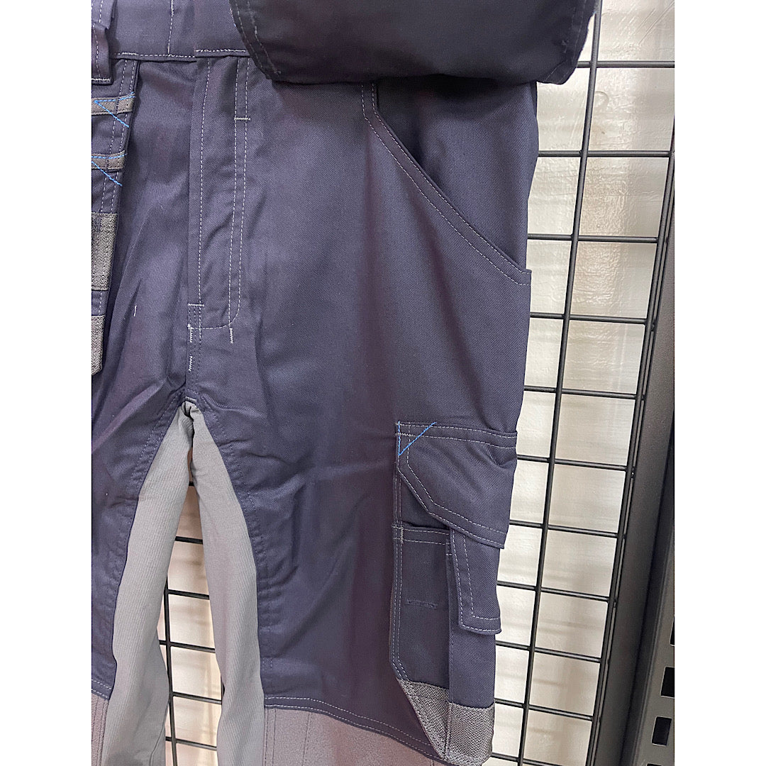 Dassy flux cordura werkbroek blauw/grijs