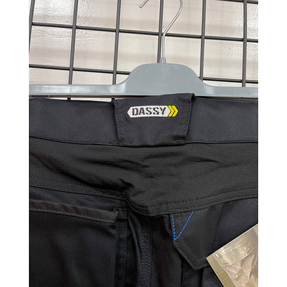 Dassy flux cordura werkbroek zwart