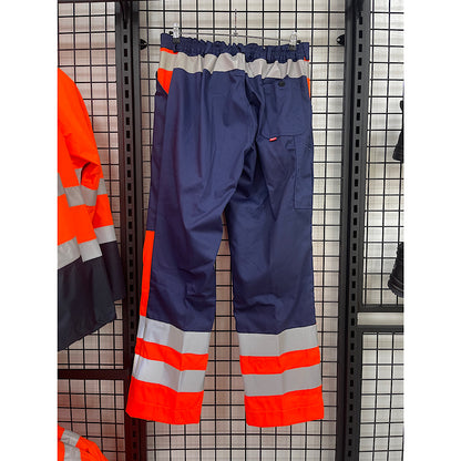 Havep werkbroek met kniezakken high visibility