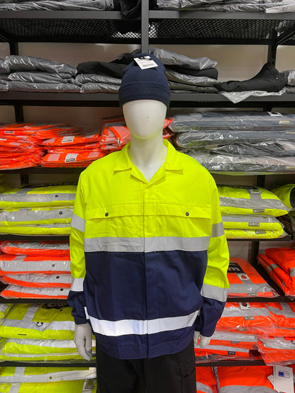 Havep korte werkjack hi-vis