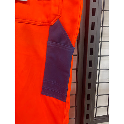 Engel werkbroek high visibility oranje