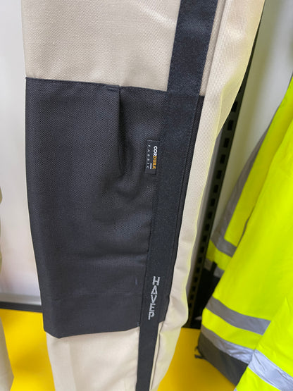 Havep werkbroek met toolpockets kniezakken bruin