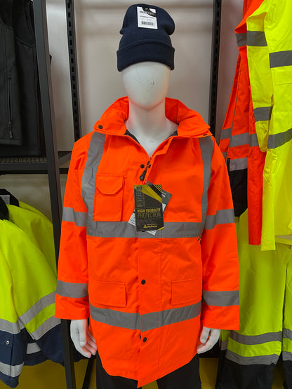 MyForm Olympus Essential Hi Vis Parka Werkjas