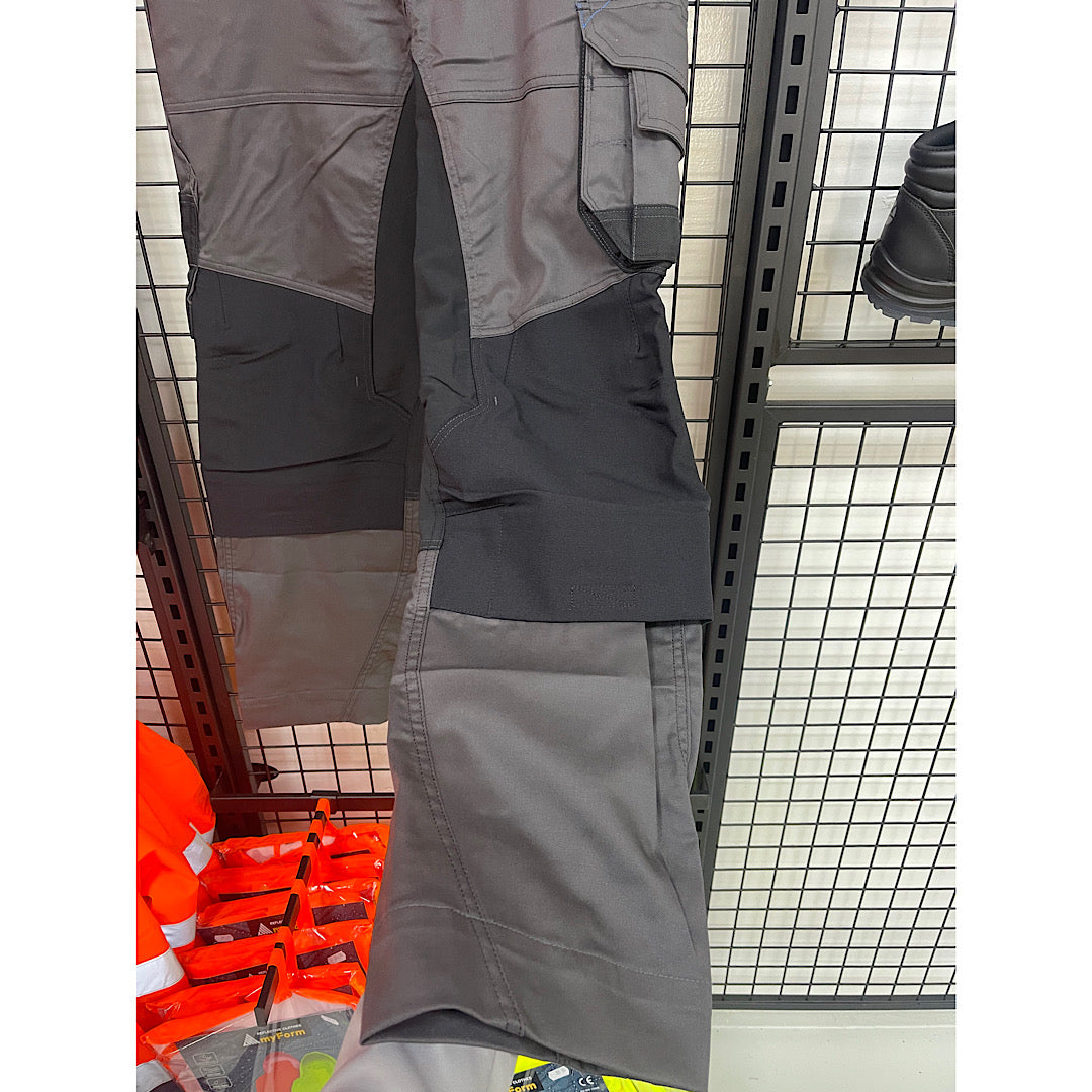 Dassy dynax cordura werkbroek grijs/zwart