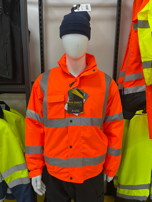 Myform Olympus Essential Hi-Vis Bomber Lined Werkjas