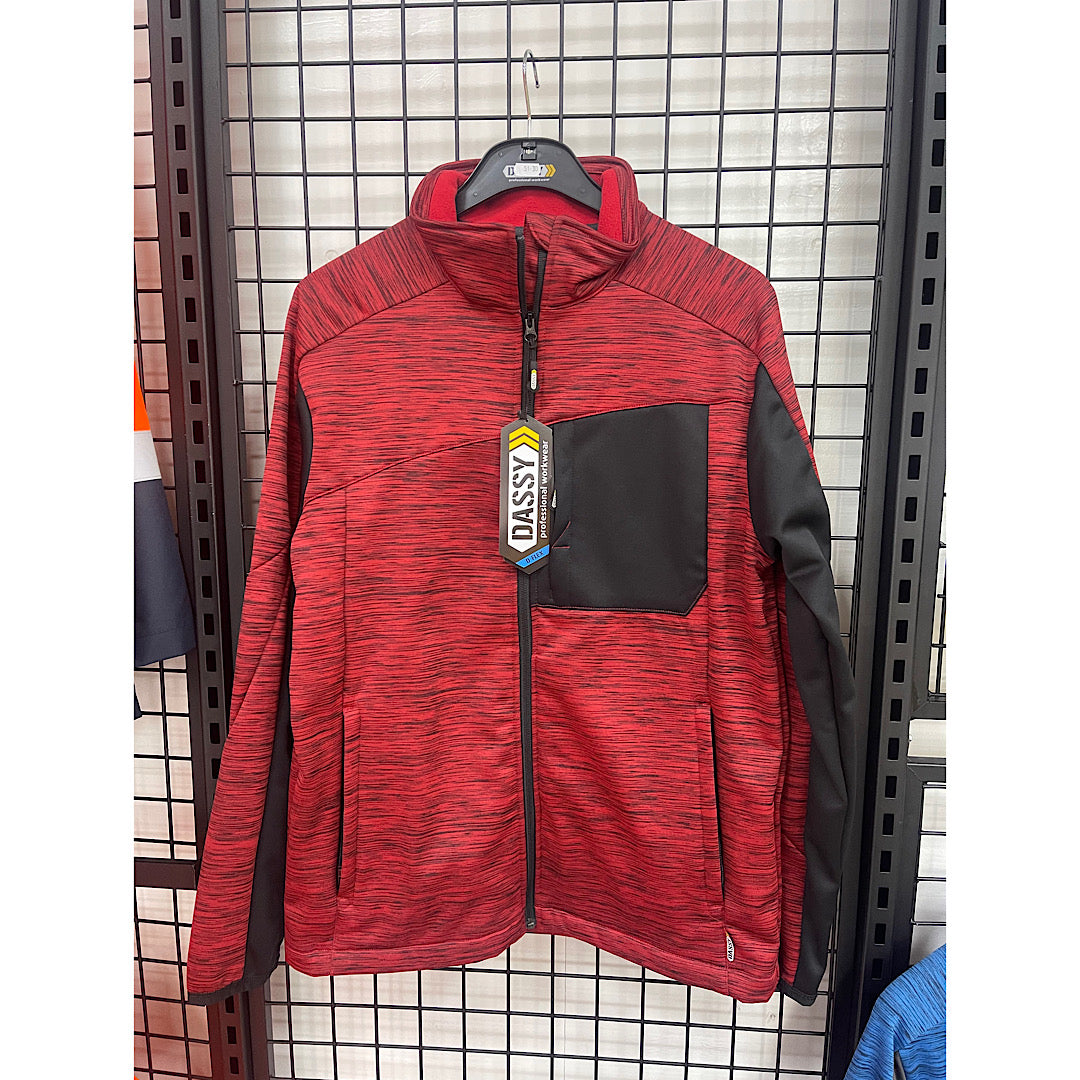 Dassy convex fleece jacket