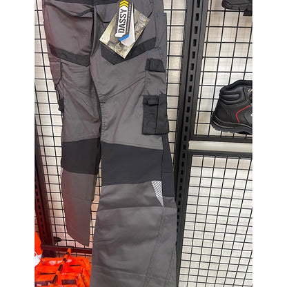 Dassy dynax cordura werkbroek grijs/zwart