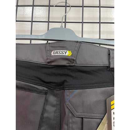 Dassy flux cordura werkbroek grijs/zwart