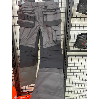 Dassy flux cordura werkbroek grijs/zwart