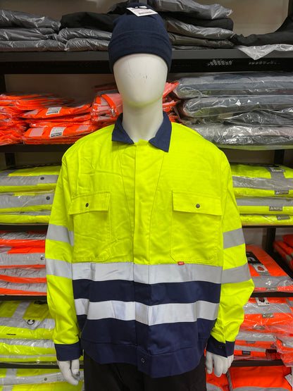 Havep korte werkjack hi-vis