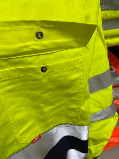 Havep korte werkjack hi-vis