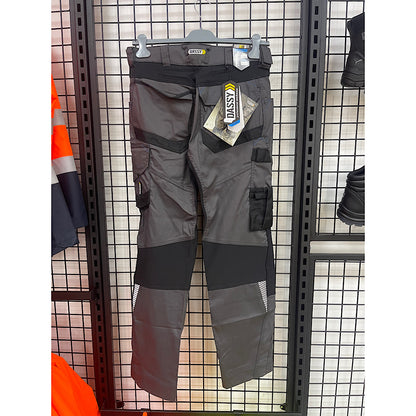 Dassy dynax cordura werkbroek grijs/zwart