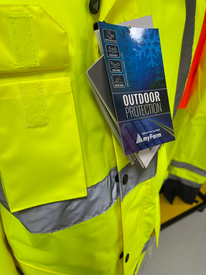 MyForm Olympus Essential Hi Vis Parka Werkjas