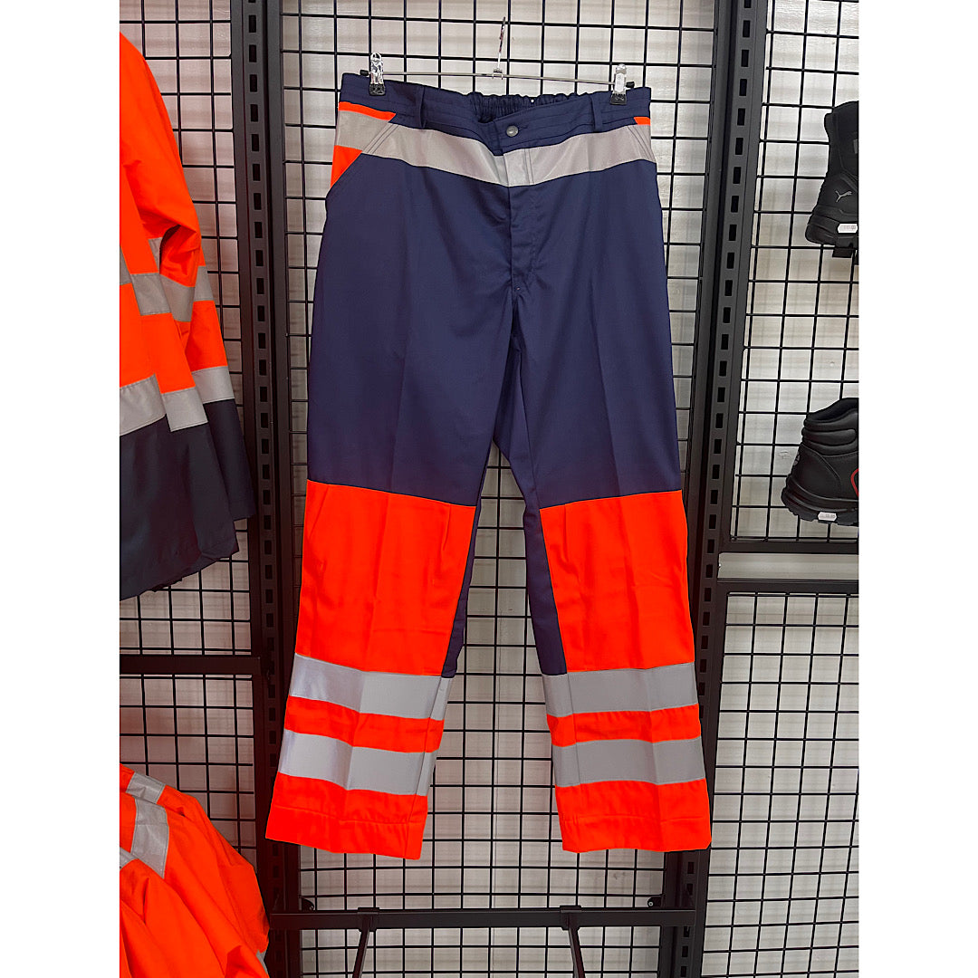 Havep werkbroek met kniezakken high visibility