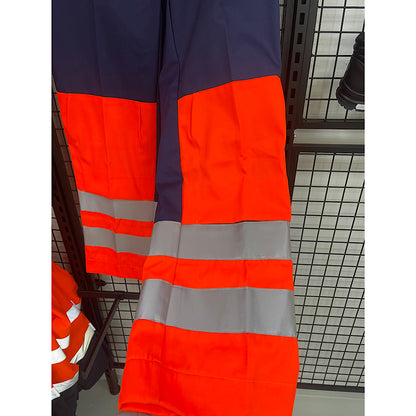 Havep werkbroek met kniezakken high visibility