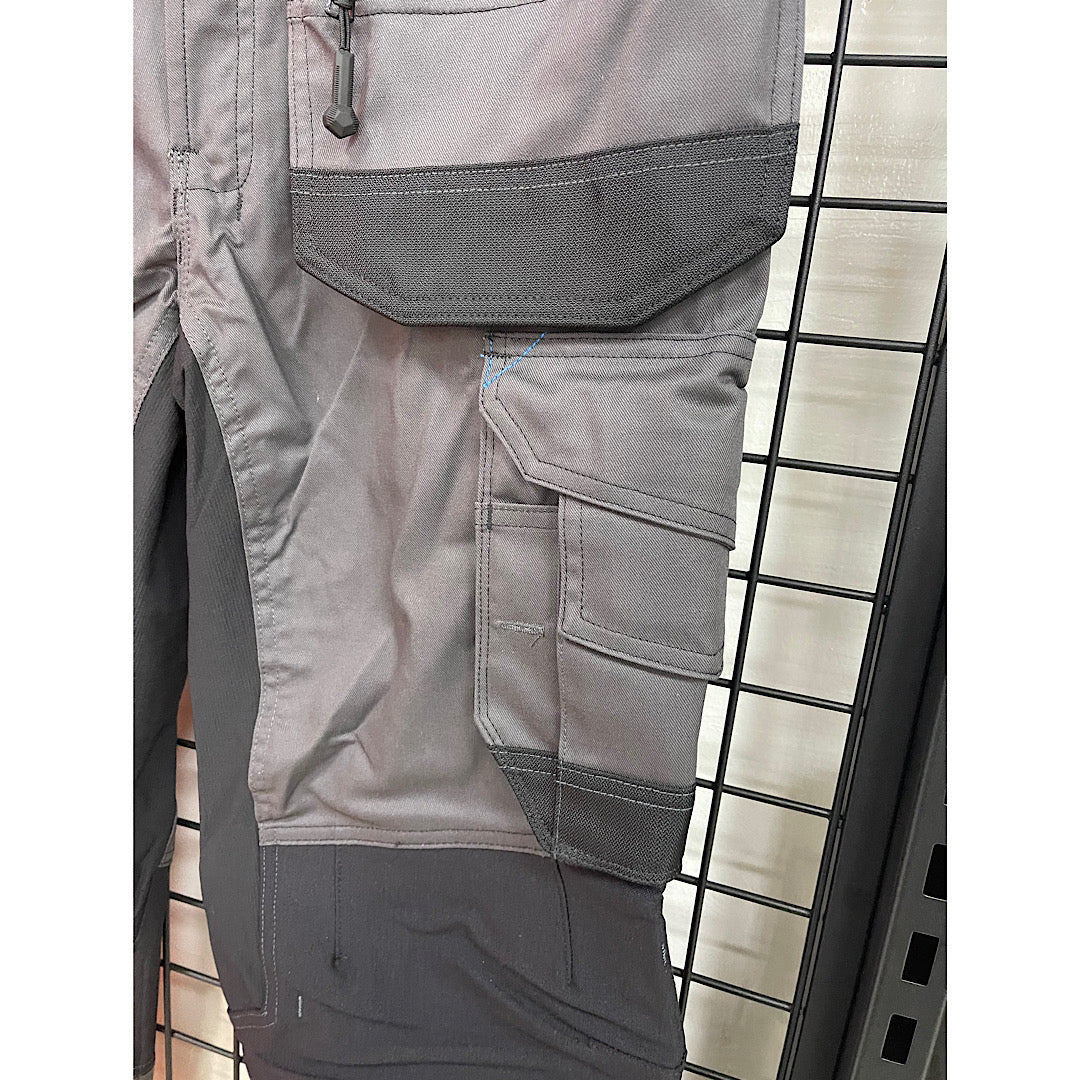 Dassy flux cordura werkbroek grijs/zwart