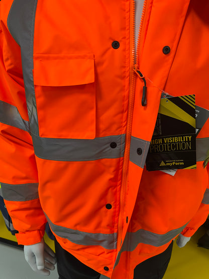 Myform Olympus Essential Hi-Vis Bomber Lined Werkjas