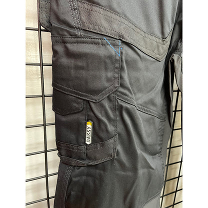 Dassy flux cordura werkbroek zwart